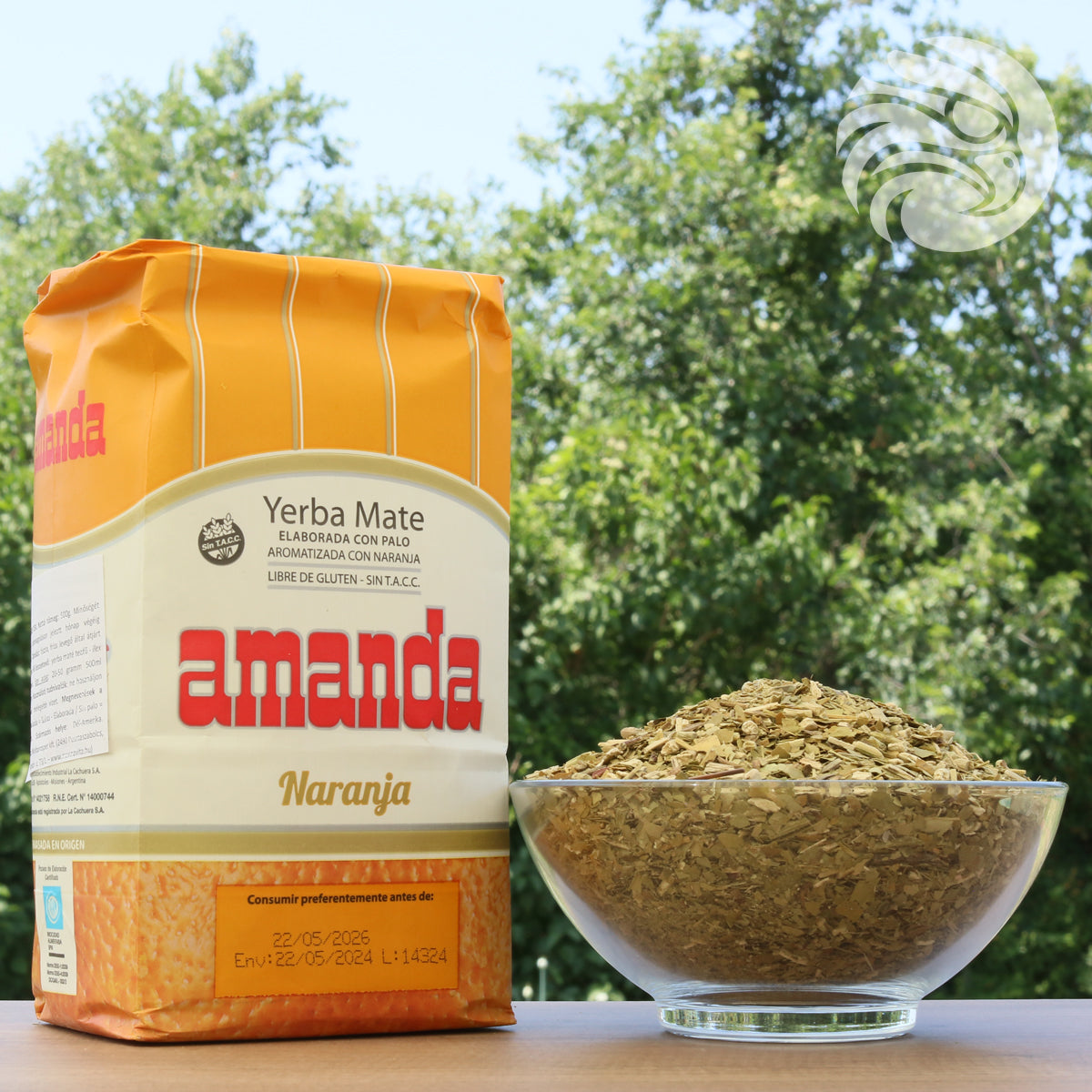 Té de yerba mate Amanda • NARANJA • 500 g