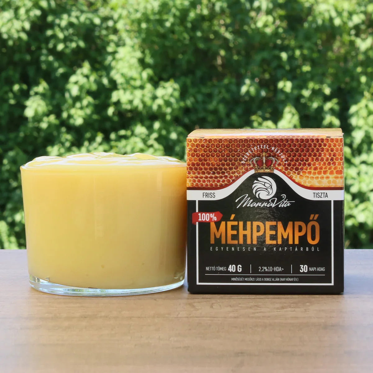 Mannavita fresh pure royal jelly • 2.2% 10-HDA • 40g - Mannavita