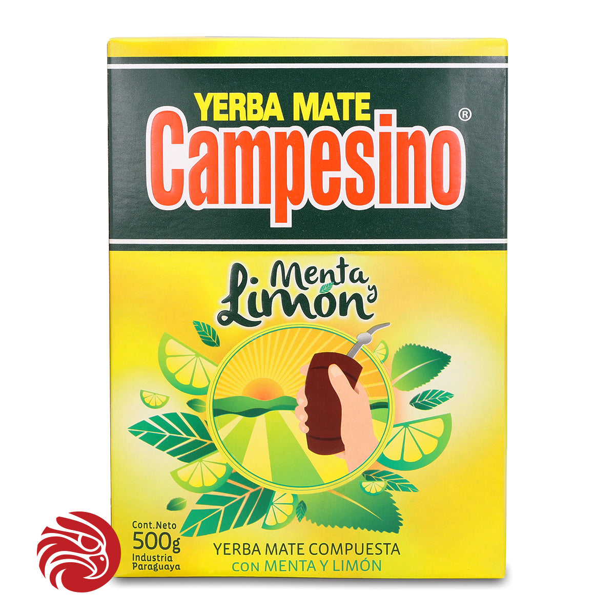 Té de yerba mate Campesino • Menta + Limón • 500 g