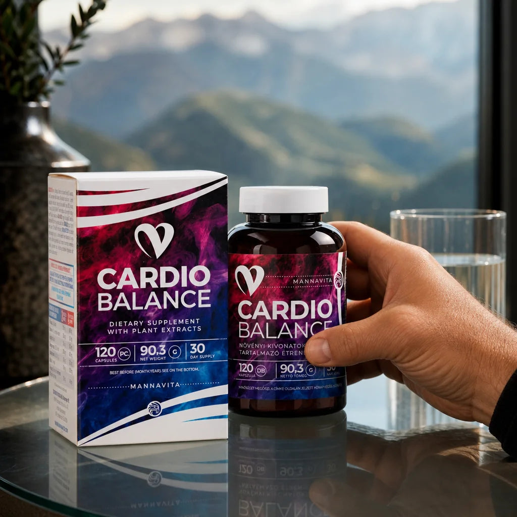 CARDIO Complejo para equilibrar la presión arterial • 120 cápsulas