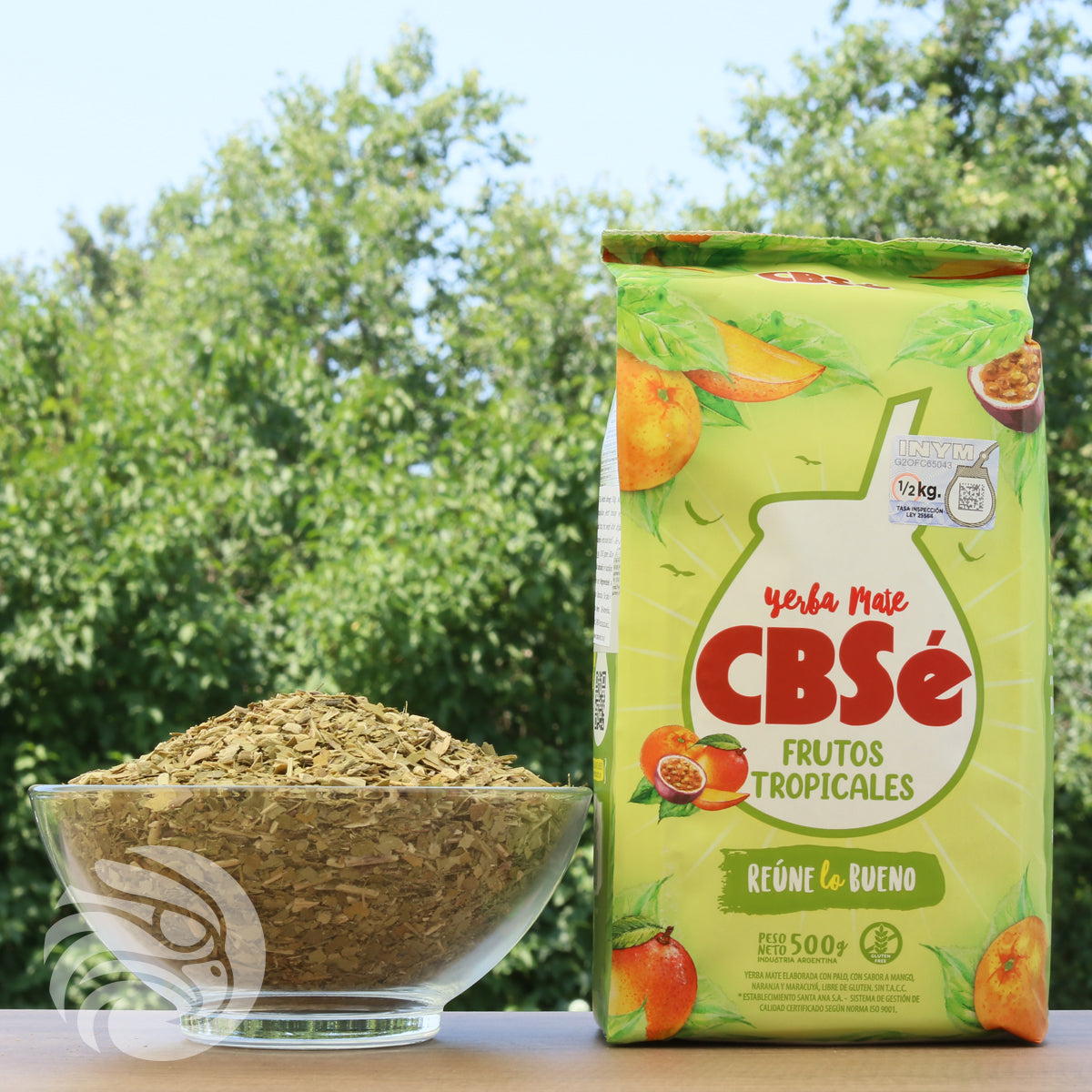 Té de yerba mate CBSé • Frutos tropicales • 500 g