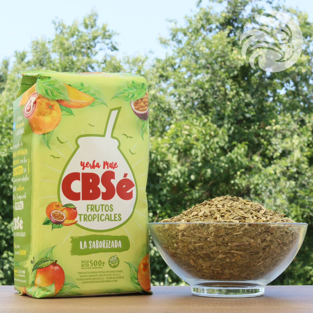 Té de yerba mate CBSé • Frutos tropicales • 500 g