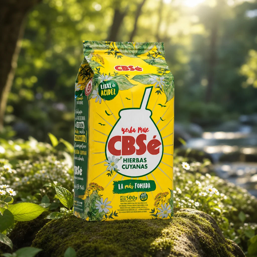 Té de yerba mate CBSé • Frutos del Bosque • 500 g