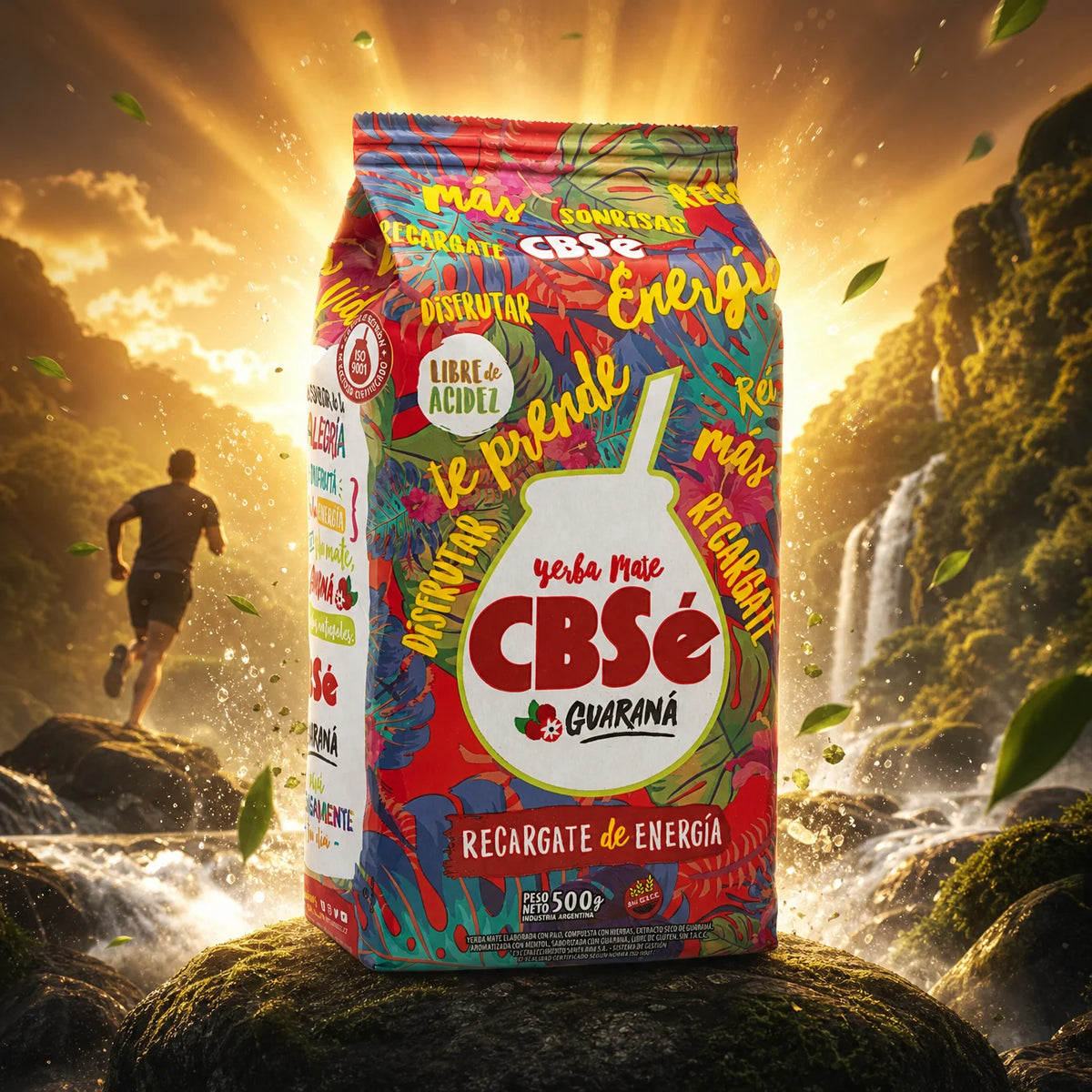 Té de yerba mate CBSé • Guaraná • 500 g