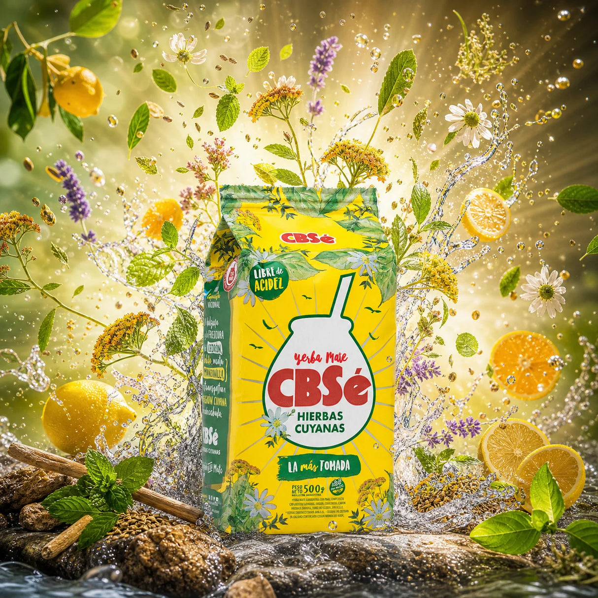Té de yerba mate CBSé • Frutos del Bosque • 500 g