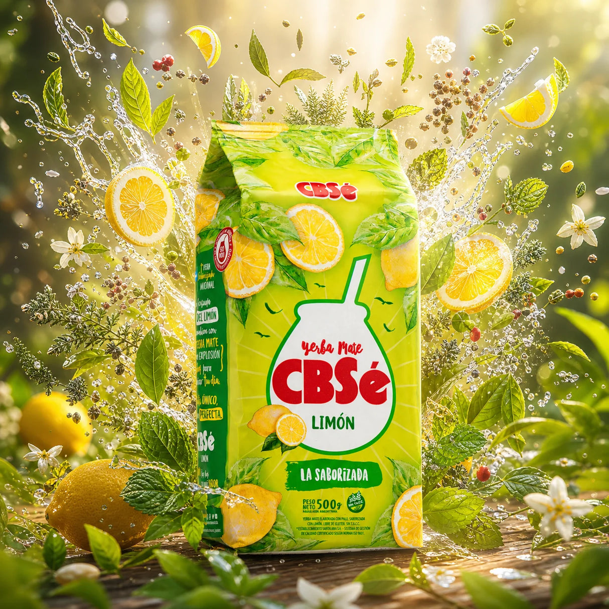 Té de yerba mate CBSé • Frutos del Bosque • 500 g