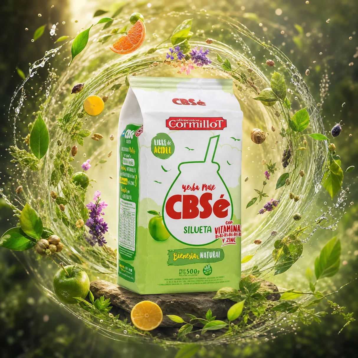 Té de yerba mate CBSé • Frutos del Bosque • 500 g