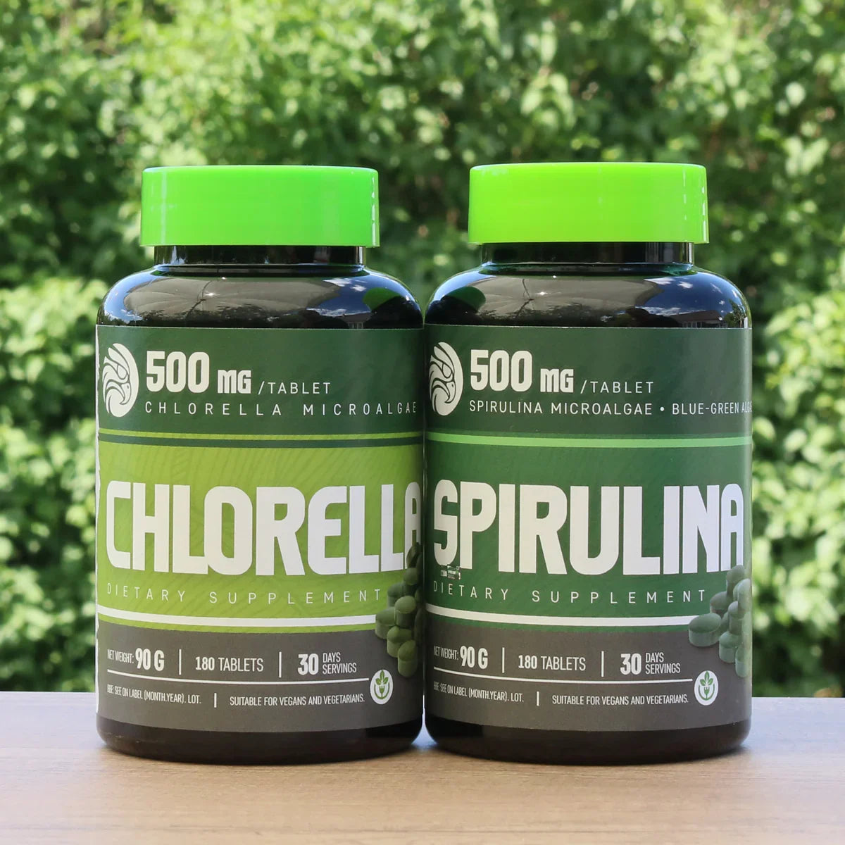 Mannavita Chlorella 500 mg tablets • 180 pcs. - Mannavita