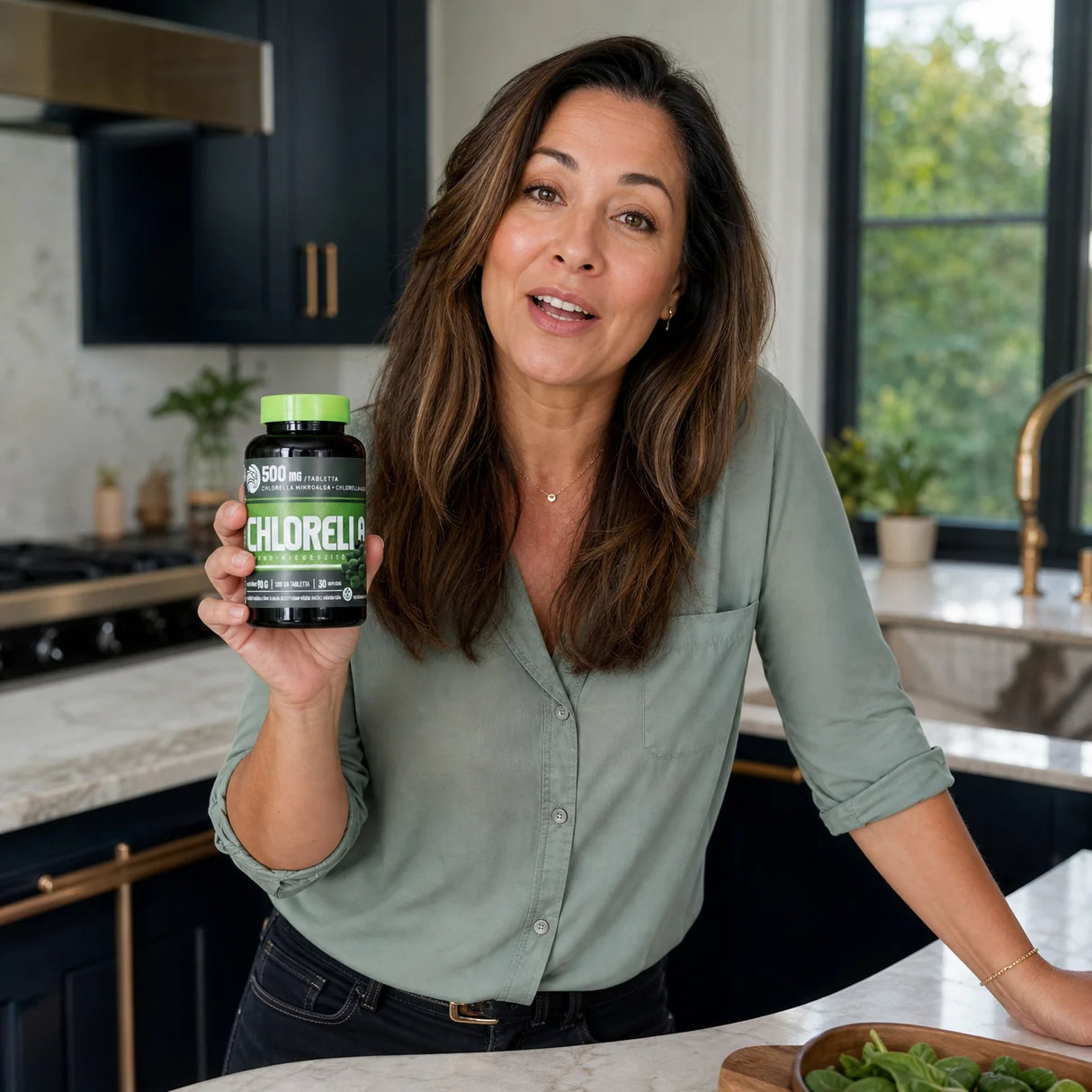Mannavita • Tabletas de Chlorella 500 mg • 180 uds.