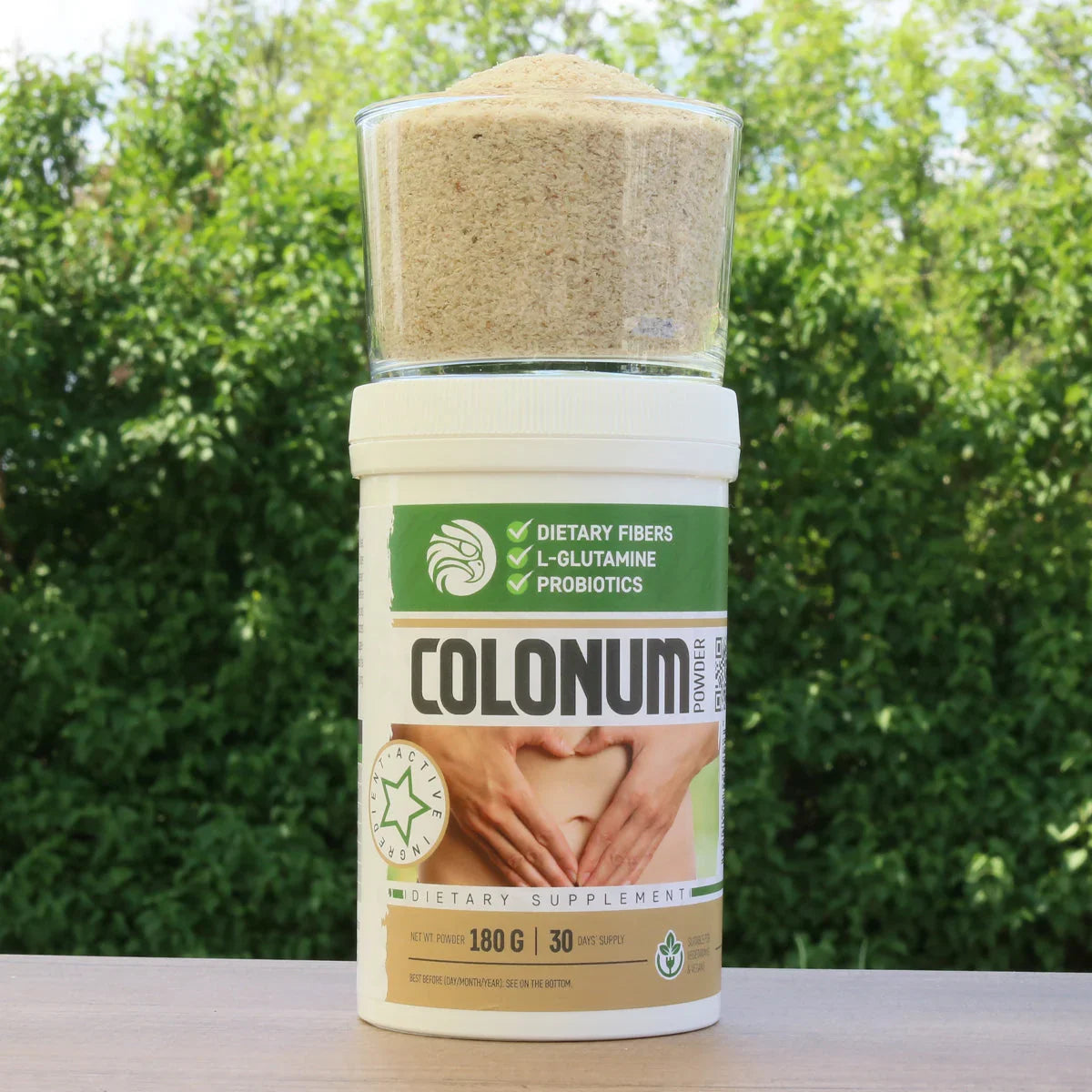 COLONUM colon cleanse & gut restore powder • 180g - Mannavita