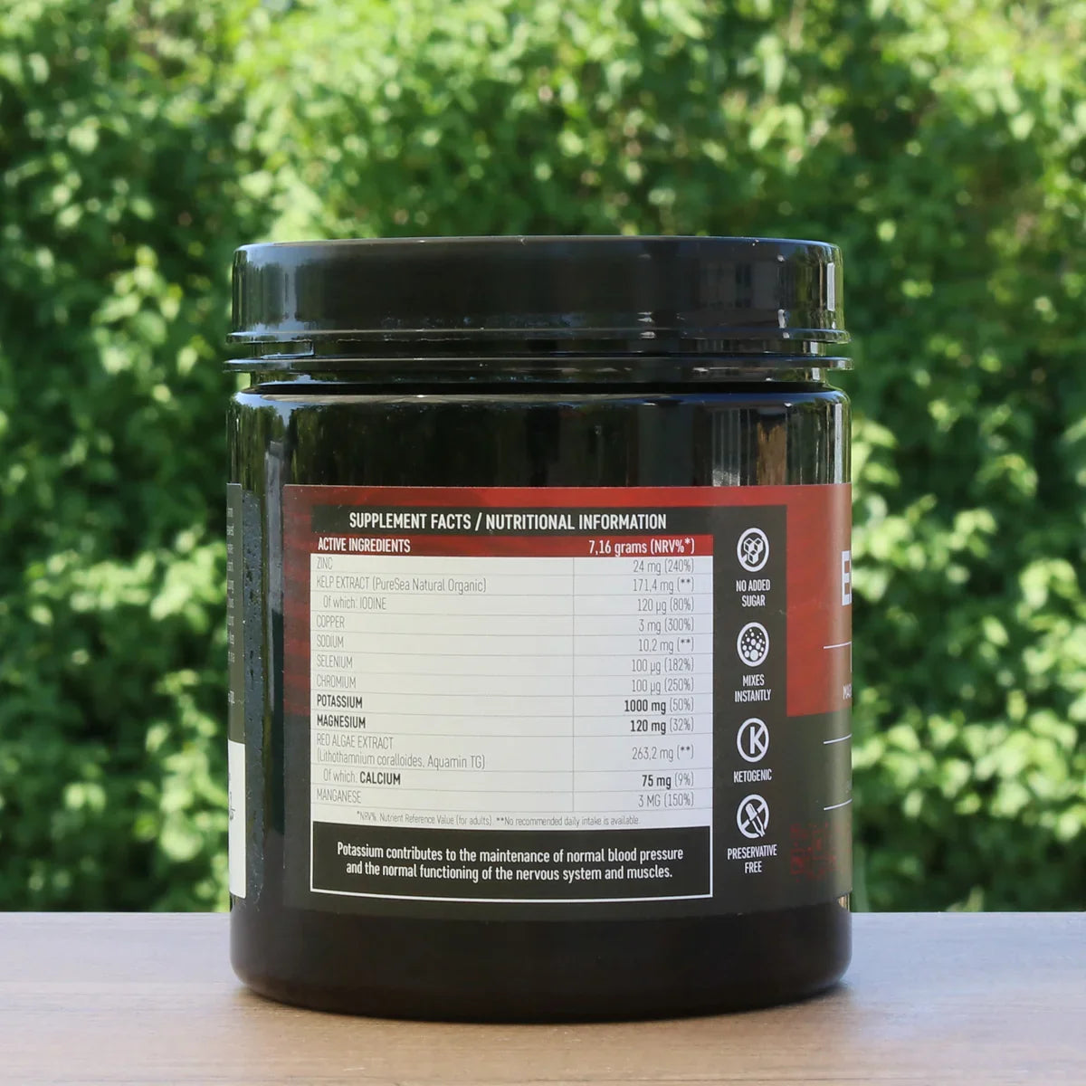 ElektronyK+ electrolyte powder • 1000 mg potassium • SWEET, 346g - Mannavita