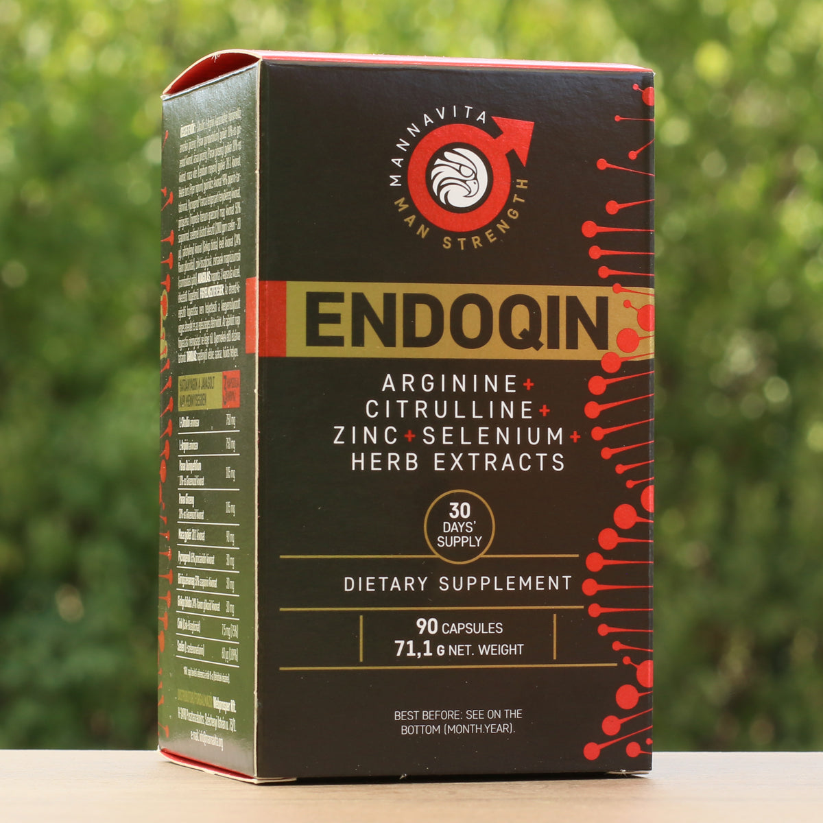 ENDOQIN mano de obra forte • 90 cápsulas