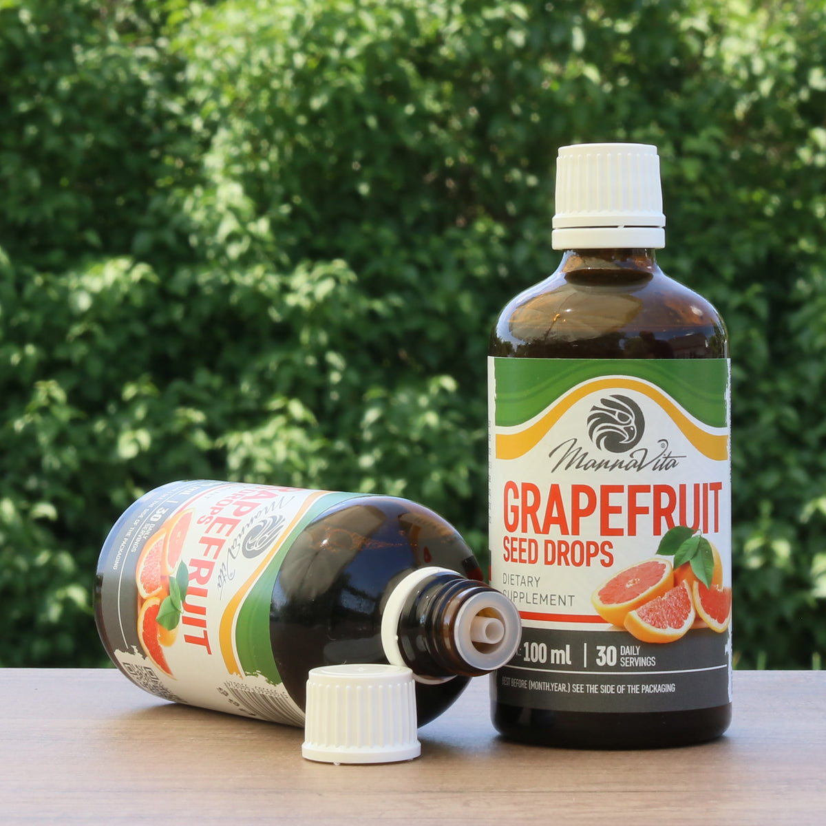 Gotas de extracto de semilla de pomelo Mannavita • 100 ml
