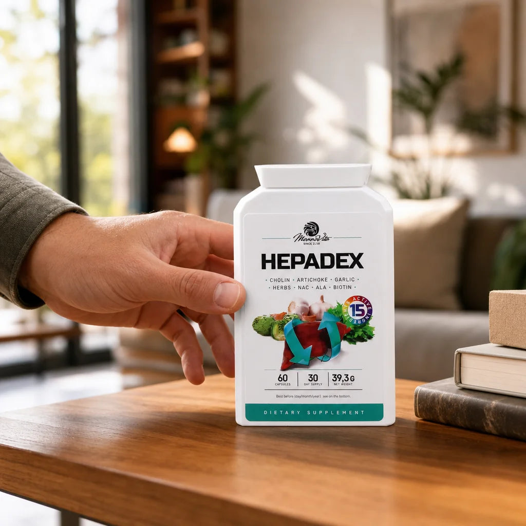 HEPADEX • Complejo regenerador del Hígado • 60 cápsulas