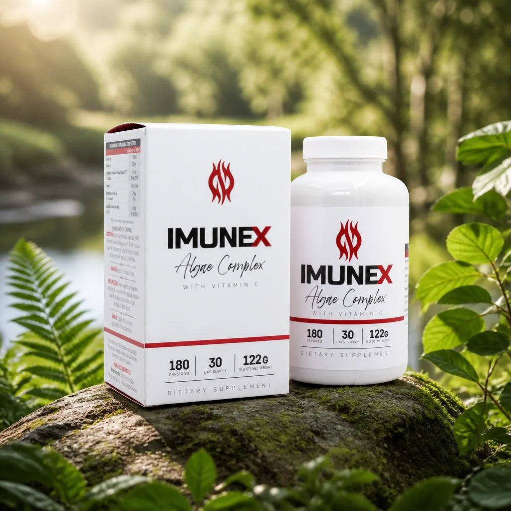 IMUNEX complejo de algas • con 5 algas • 180 cápsulas