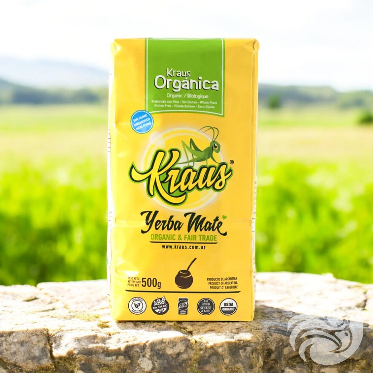 Té de yerba mate Kraus • Elaborada, con palo • 500 g