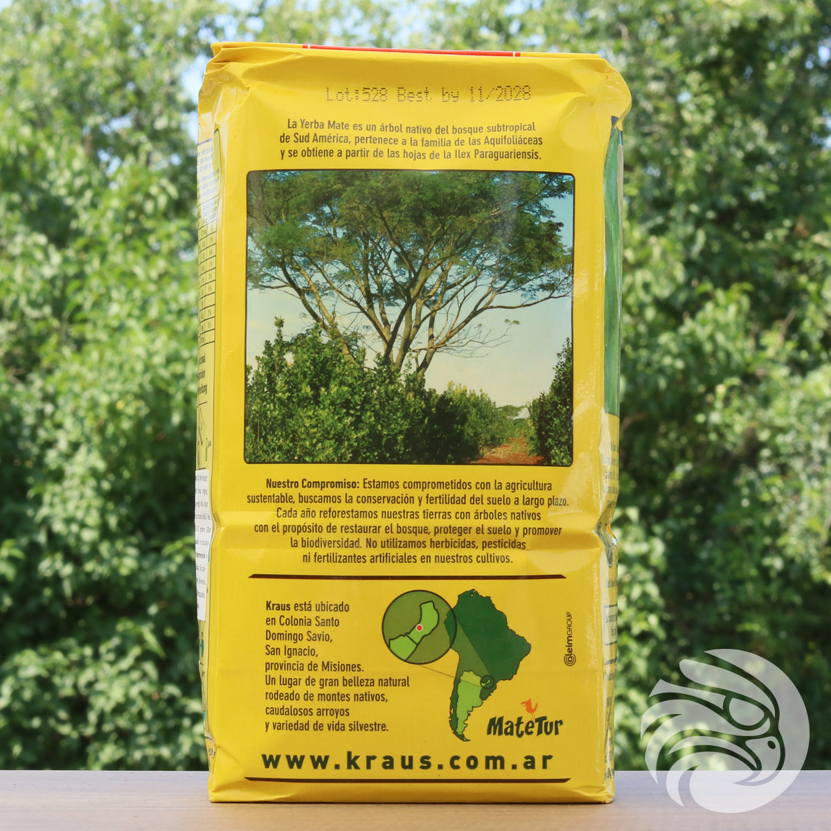 Kraus yerba mate • Gaucho, Sin palo - Sin tallos • 500 g