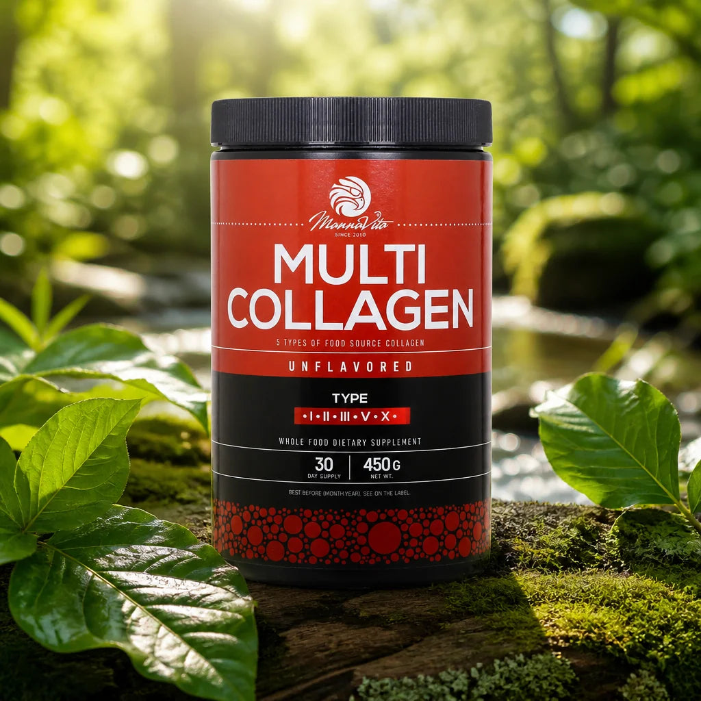 Mannavita • Colágeno Múltiple, Sin sabor • 450g