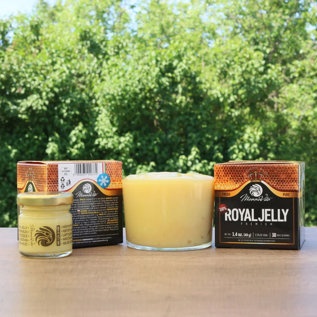 Mannavita Premium Royal jelly • 2.5% 10-HDA • 40g - Mannavita