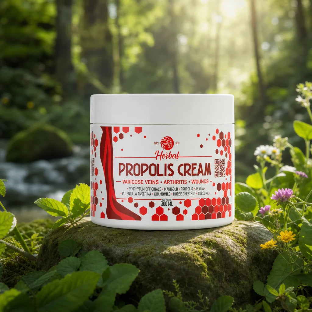 Mannavita • Crema de Propóleo con Hierbas • 300 ml