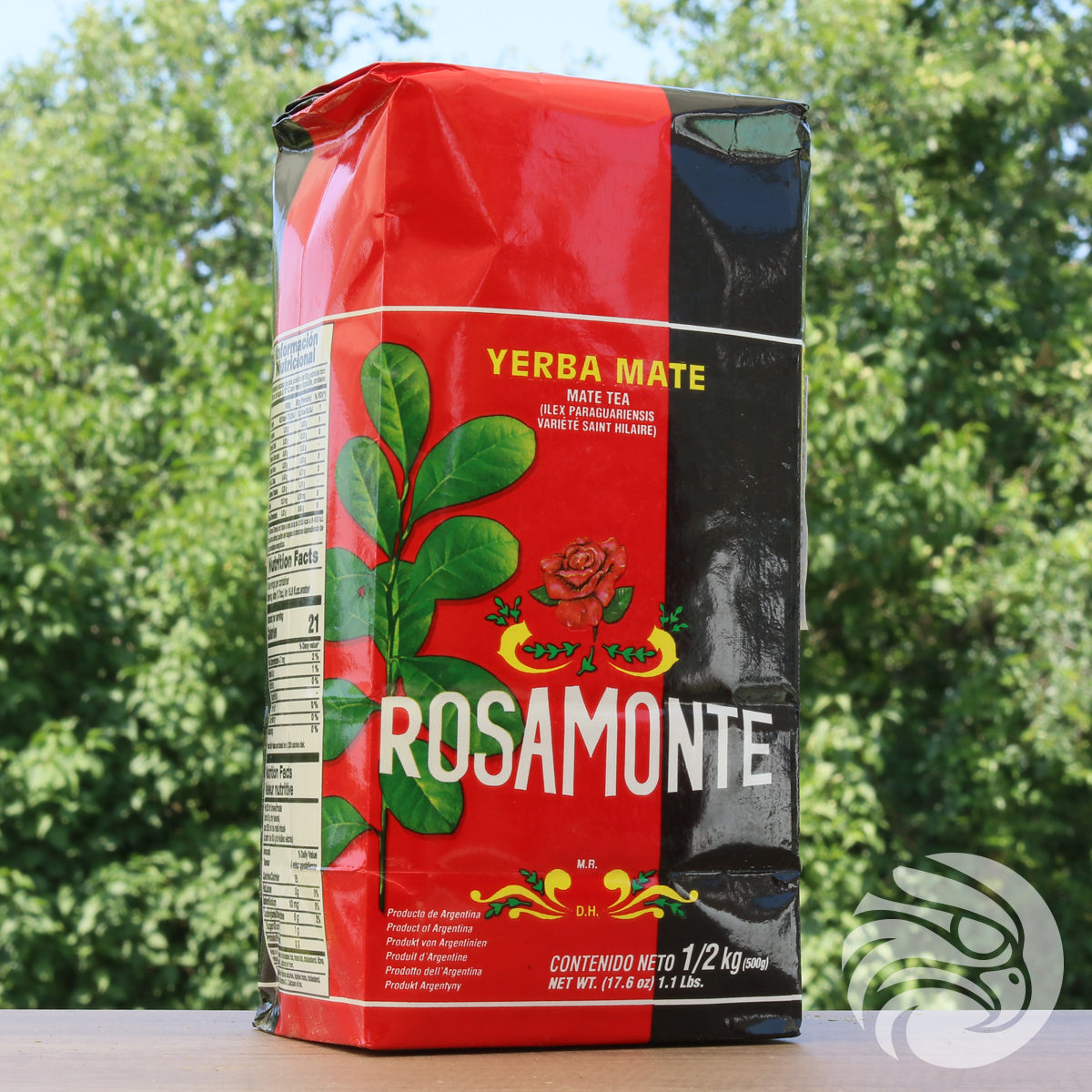 Té de yerba mate Rosamonte • Elaborada con palo • 500 g