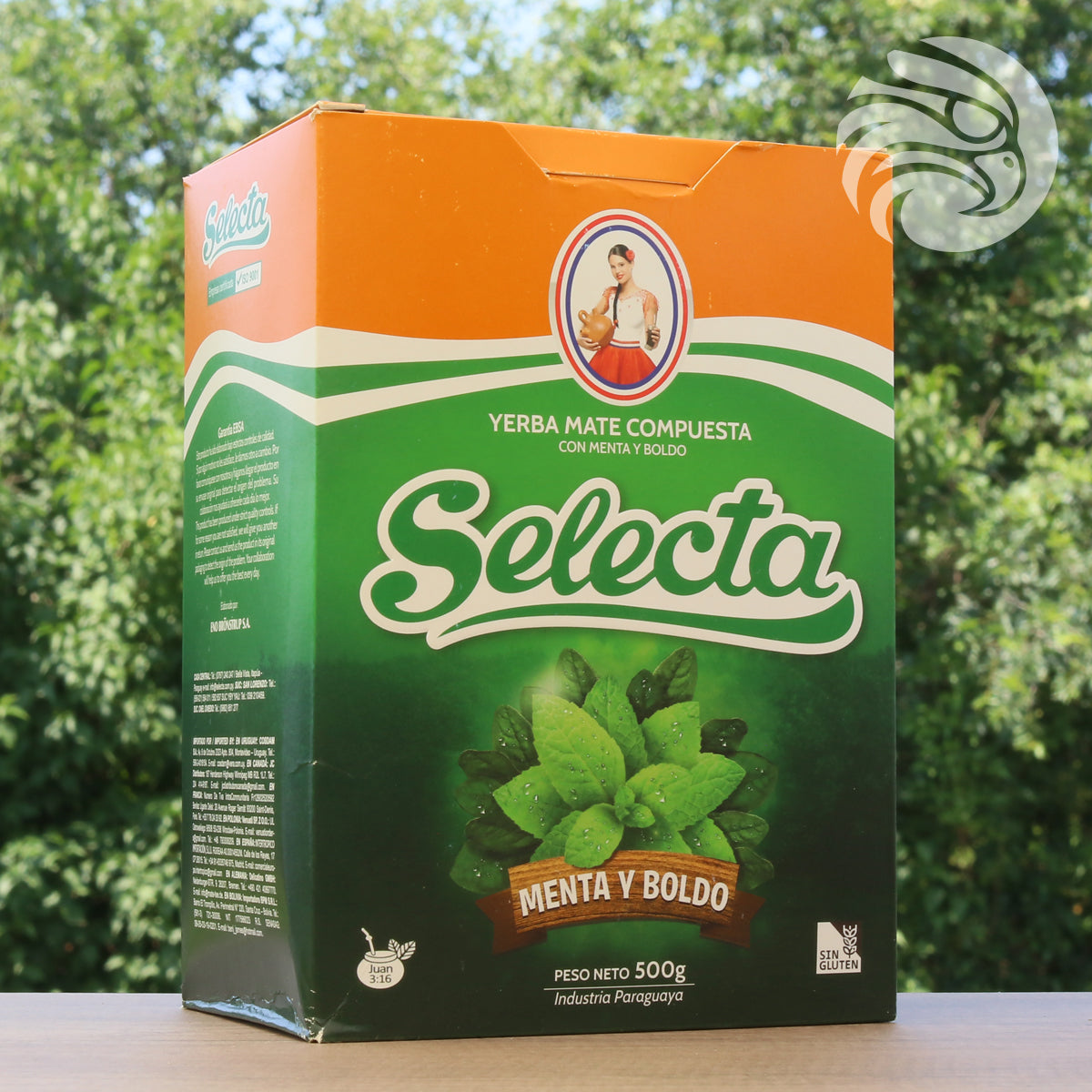Té de yerba mate Selecta • Boldo + menta • 500 g