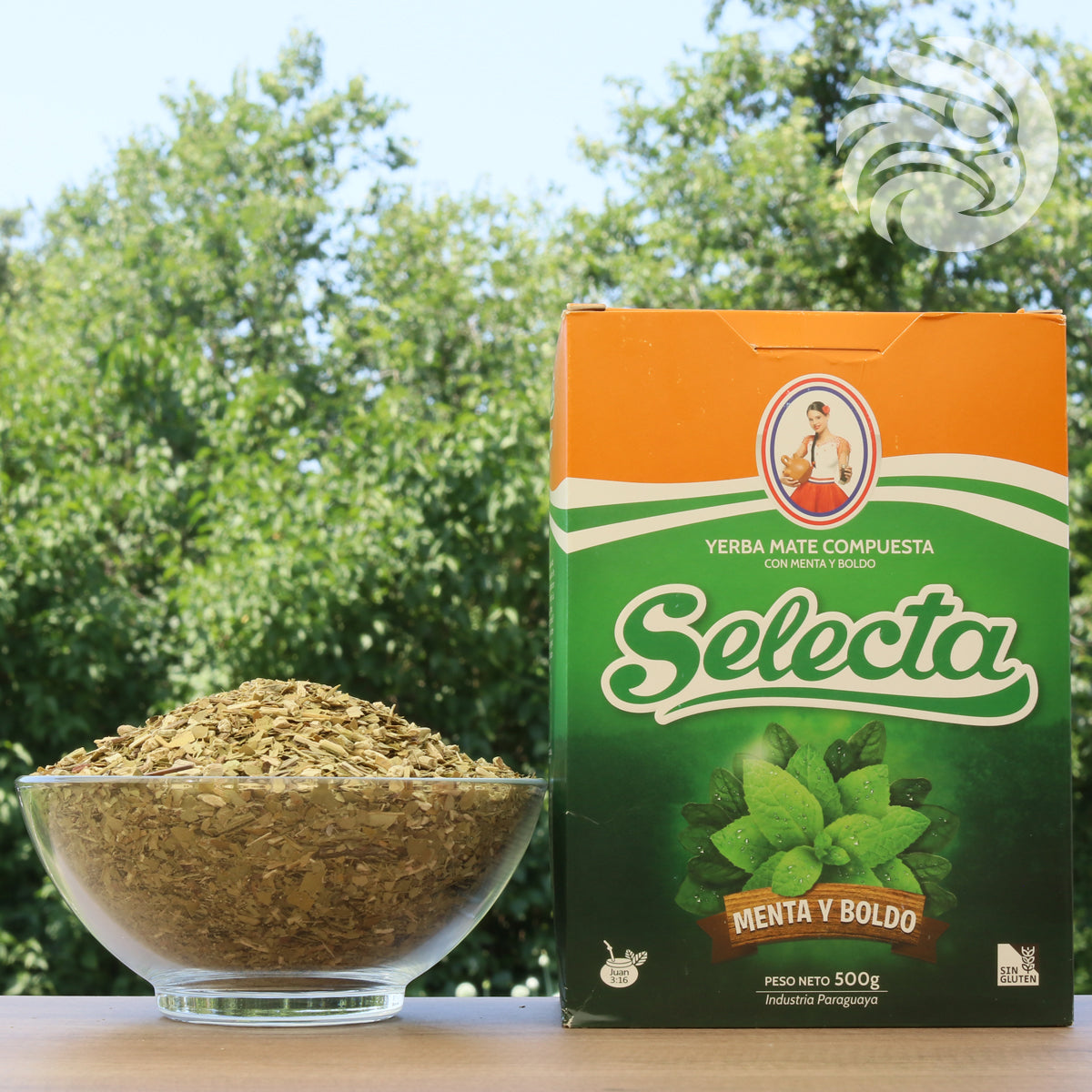 Té de yerba mate Selecta • Boldo + menta • 500 g
