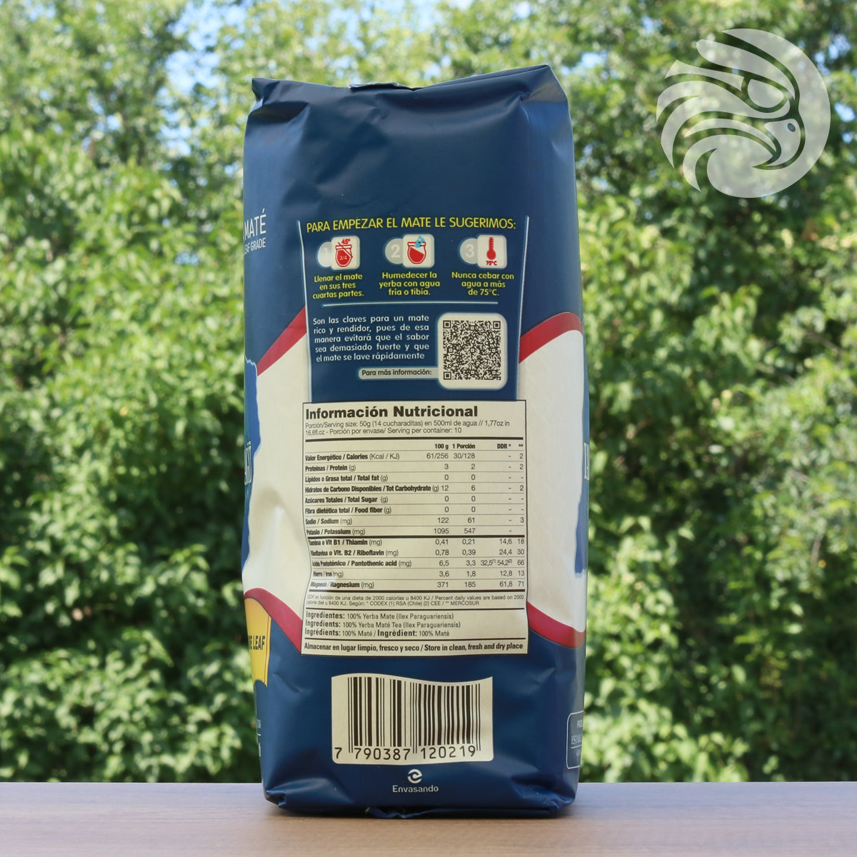 Yerba mate Taragüi • Hoja pura - Sin palo • 500 g