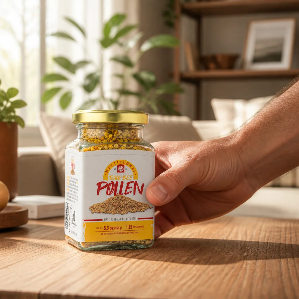 Mannavita polen de abeja Multifloral, crudo • 150g