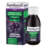 Jarabe de saúco negro Sambucol, sin azúcar • 120 ml