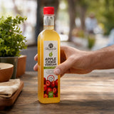 Mannavita • Vinagre de Manzana sin filtrar, con doble fermentación • 500 ml