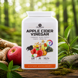 Mannavita • Complejo de vinagre de Manzana con cromo • 120 cápsulas