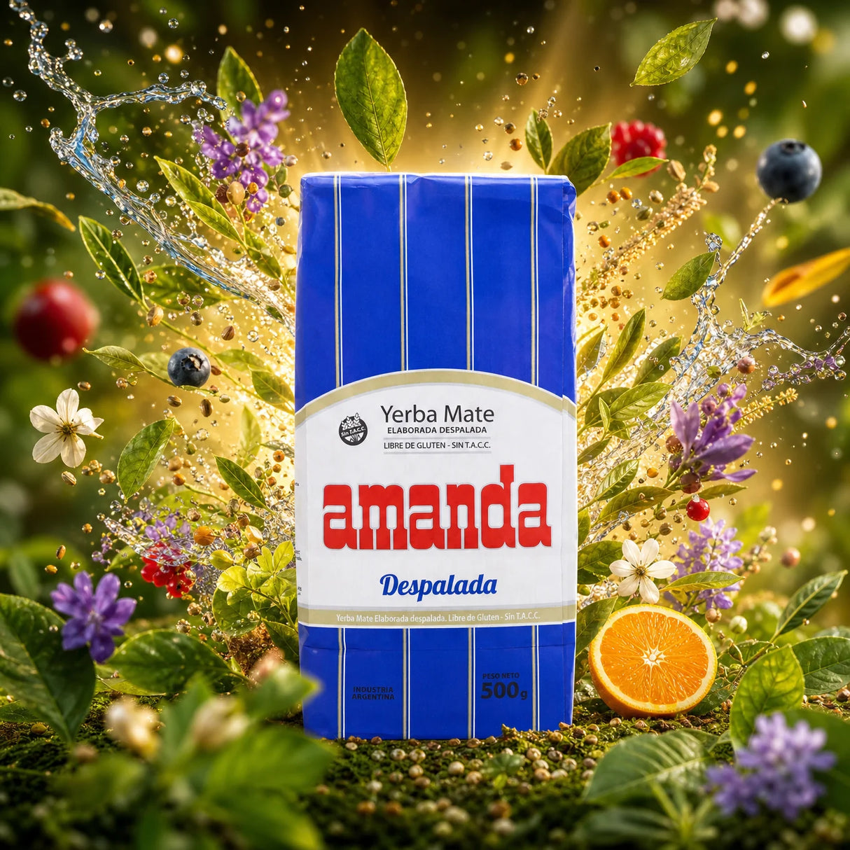 Té de yerba mate Amanda • Sin palo • 500 g
