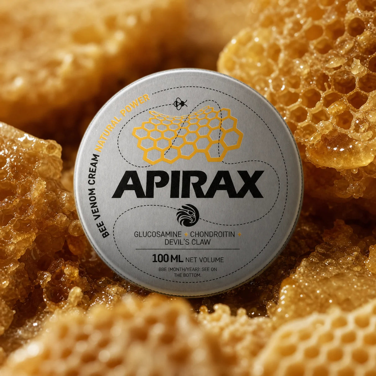 Crema de veneno de abeja APIRAX • 100 ml