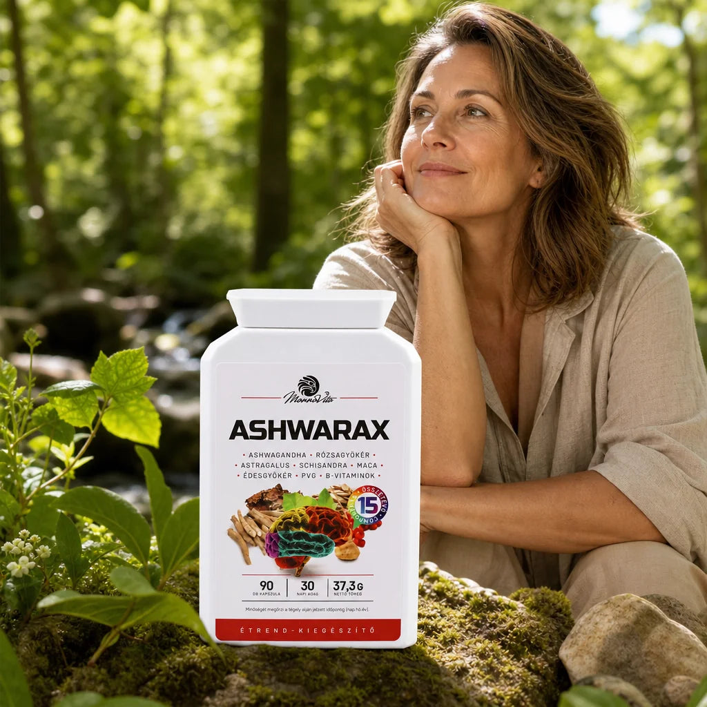 Ashwarax para el alivio de la Ansiedad, Pánico e Insomnio • 90 cápsulas