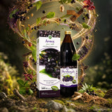Mannavita • Jugo puro 100% prensado de bayas de Aronia • 1000 ml
