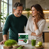 Mannavita polvo de jugo de Pasto de Trigo crudo • sin gluten • 140g