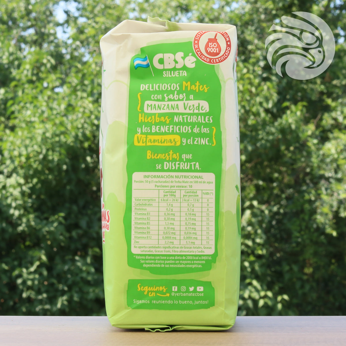 Té de yerba mate CBSé • Silueta • 500 g