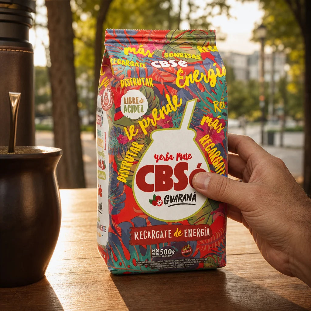 Té de yerba mate CBSé • Limón • 500 g