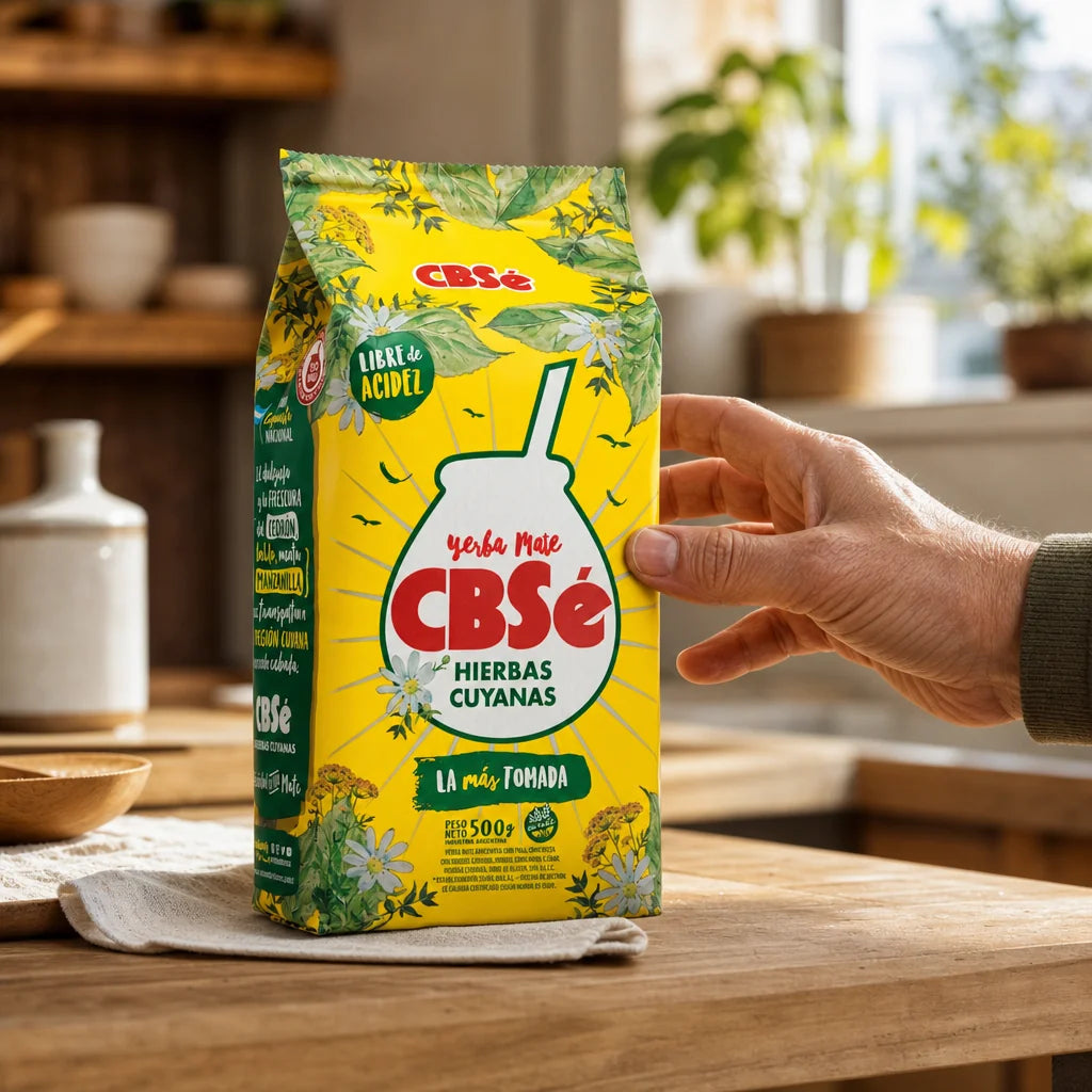 Té de yerba mate CBSé • Limón • 500 g