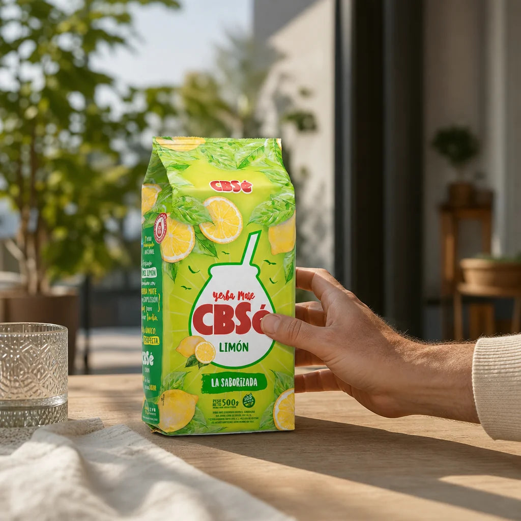 Té de yerba mate CBSé • Limón • 500 g
