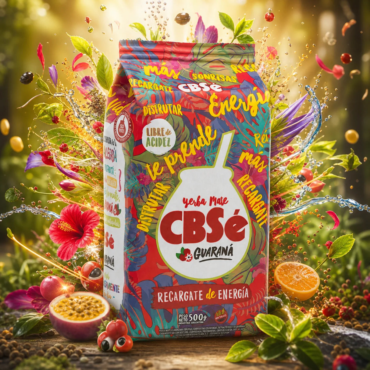 Té de yerba mate CBSé • Limón • 500 g