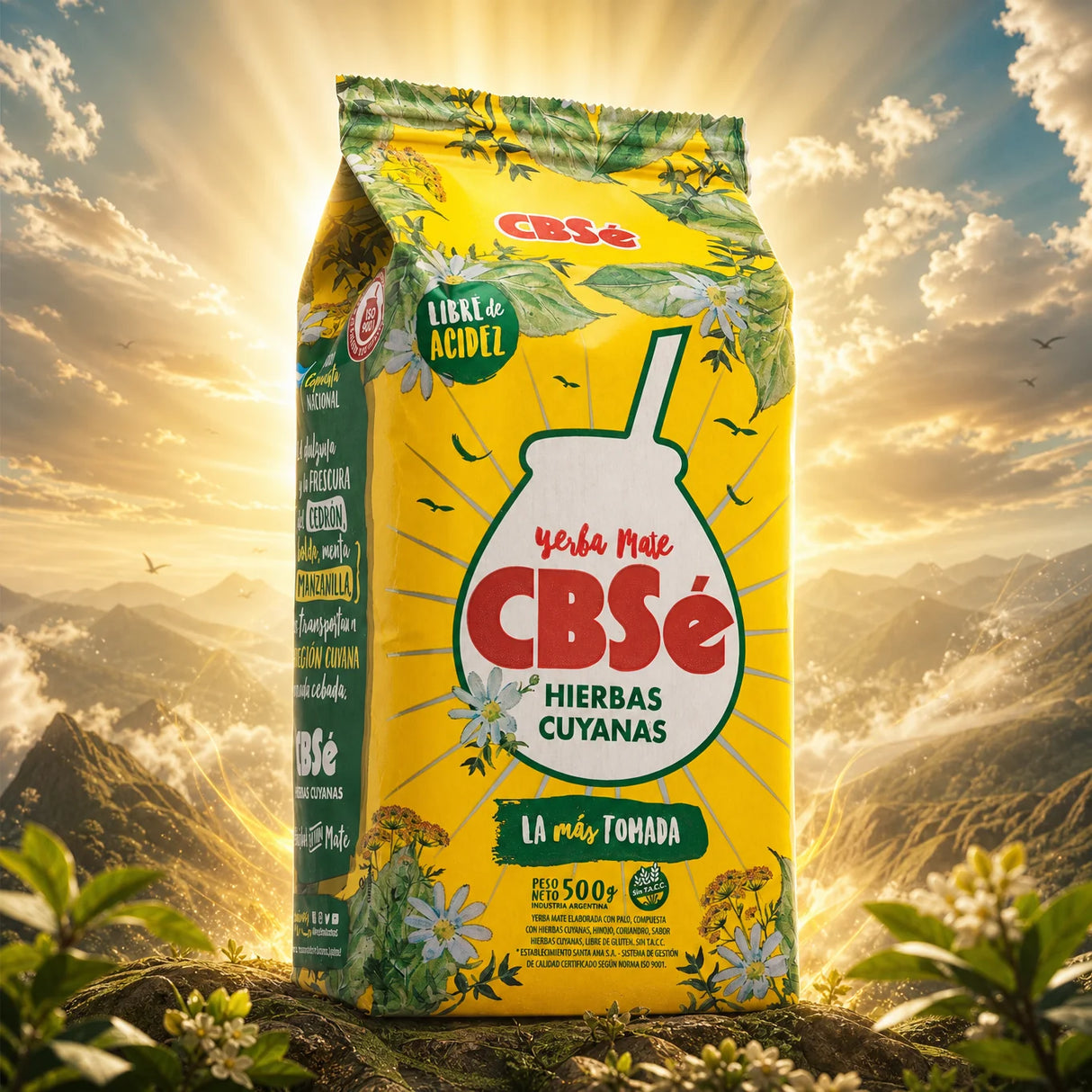 Té de yerba mate CBSé • Limón • 500 g