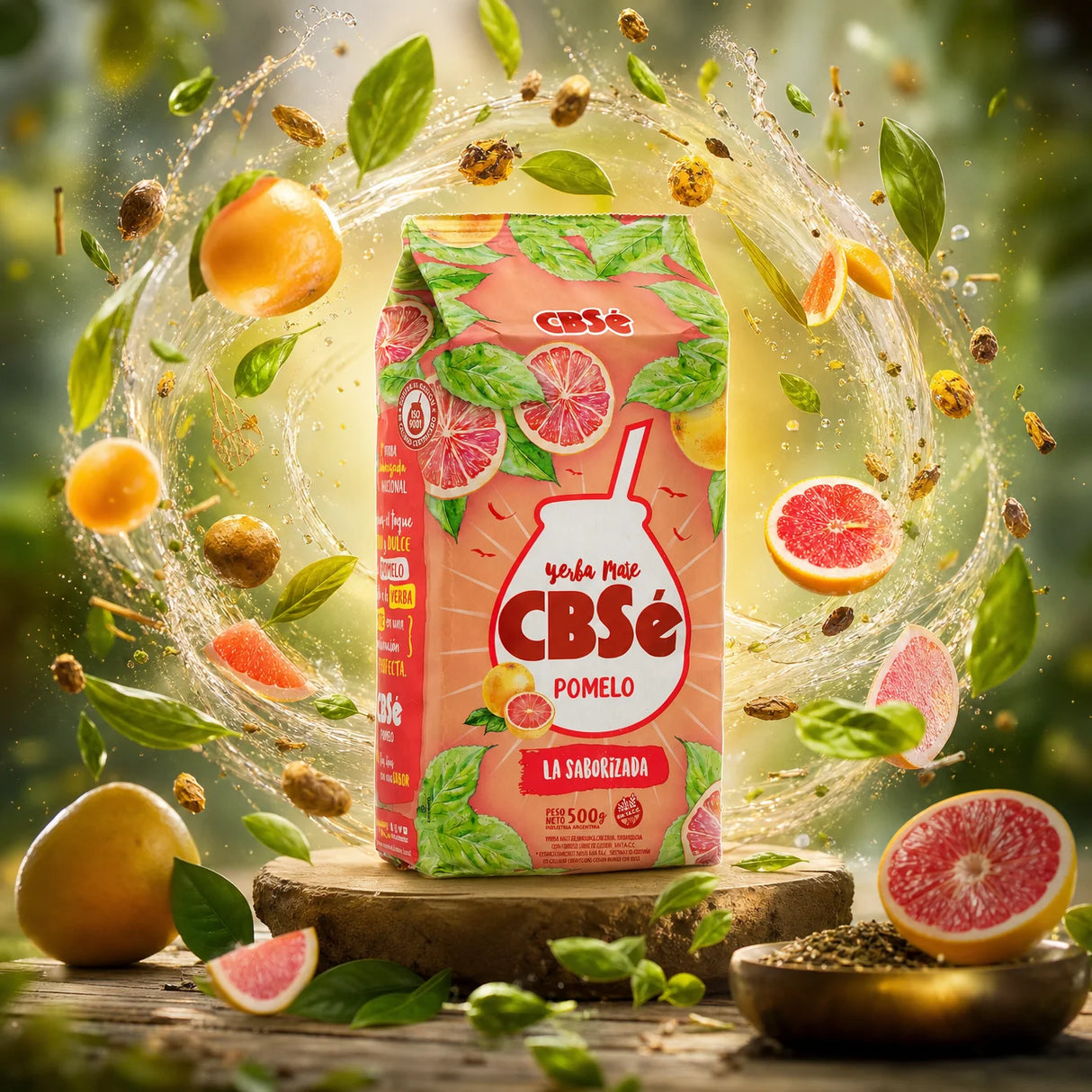 Té de yerba mate CBSé • Limón • 500 g