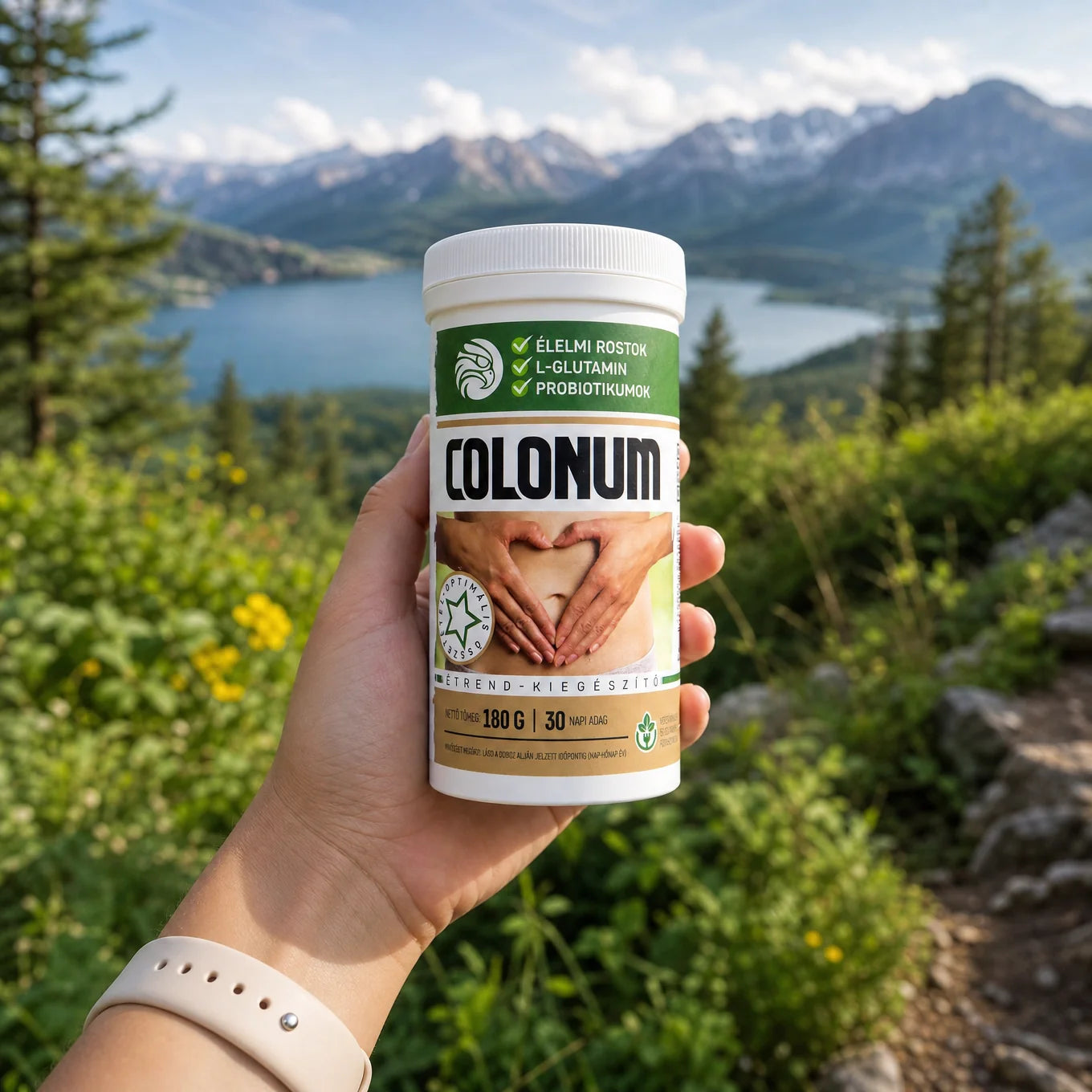 COLONUM polvo para limpieza de colon y restauración intestinal • 180g