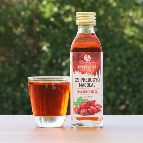 Aceite de semilla de rosa mosqueta húngaro prensado en frío Mannavita • 40 ml