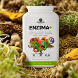 ENZIMA+  • Complejo de enzimas digestivas con Betain HCL • 90 cápsulas