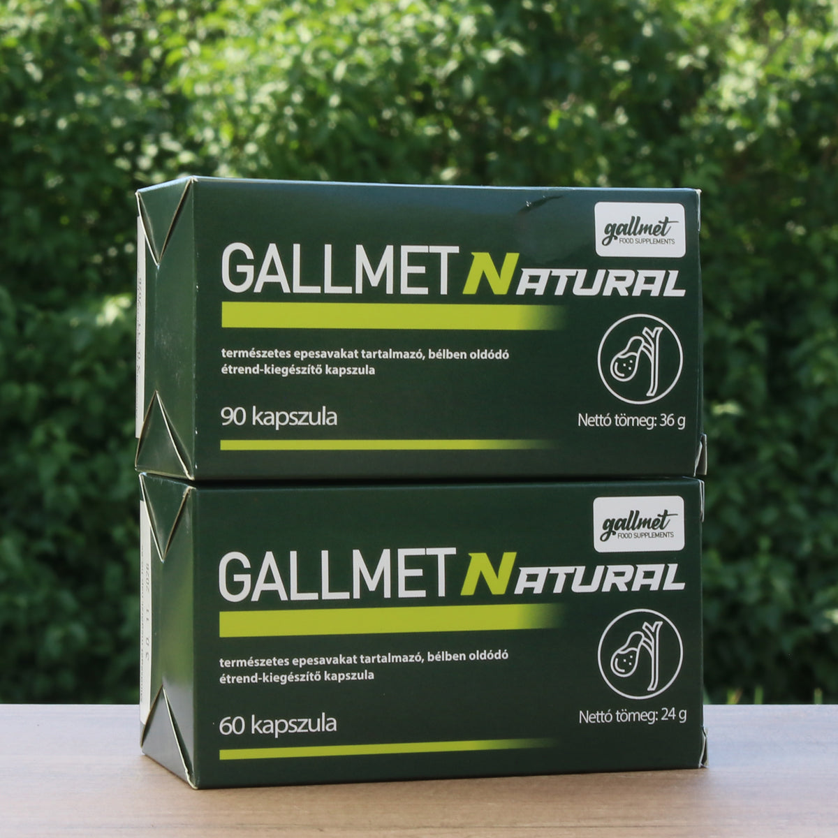 Gallmet Cápsulas de ácido biliar natural • 90 uds.