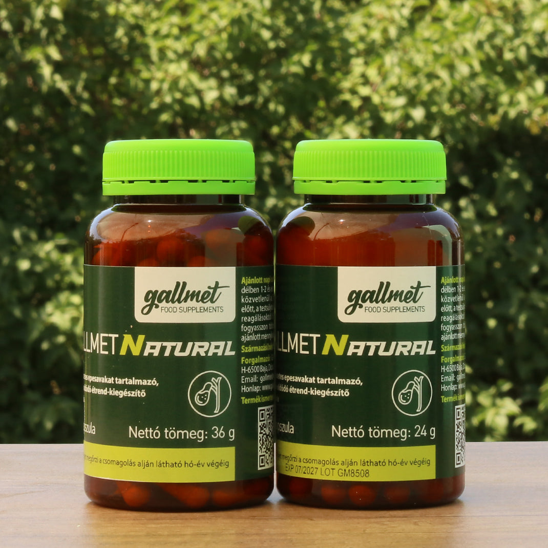 Gallmet Cápsulas de ácido biliar natural • 90 uds.