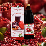 Mannavita Jugo puro de Granada, 100% prensado • 1000 ml